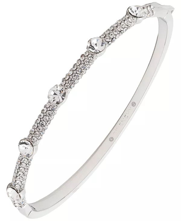 

Браслет с кристаллами паве Givenchy, silver