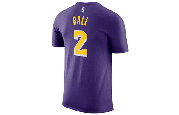 Футболка nba dri fit sports с коротким рукавом Nike, фиолетовый — фото 2