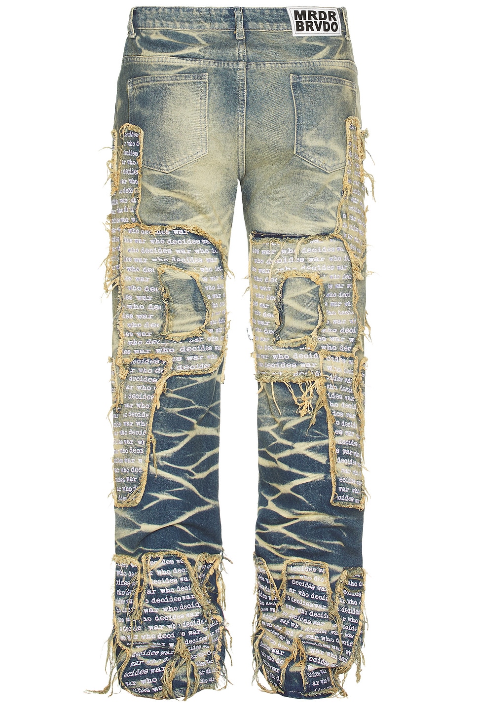 

Джинсы мужские WDW Overlay Denim Who Decides War By Ev Bravado, цвет Denim