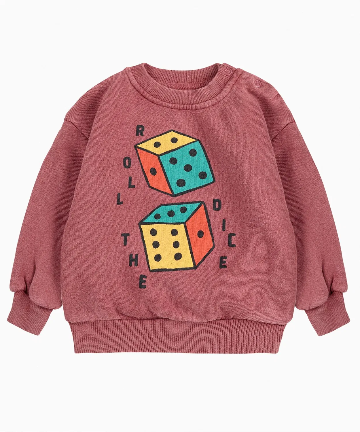 Толстовка Roll The Dice с принтом BOBO CHOSES, коричневая — фото 4