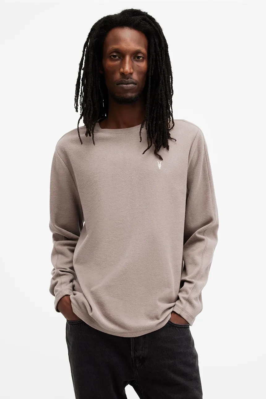 

ROWE хлопковая толстовка AllSaints, бежевый