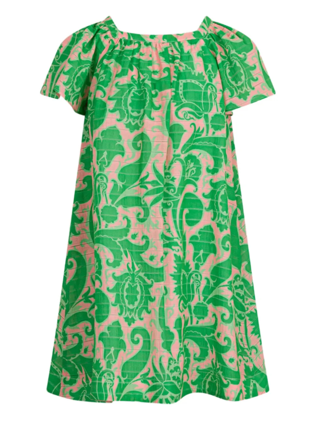 

ETRO KIDS платье с принтом пейсли, зеленый