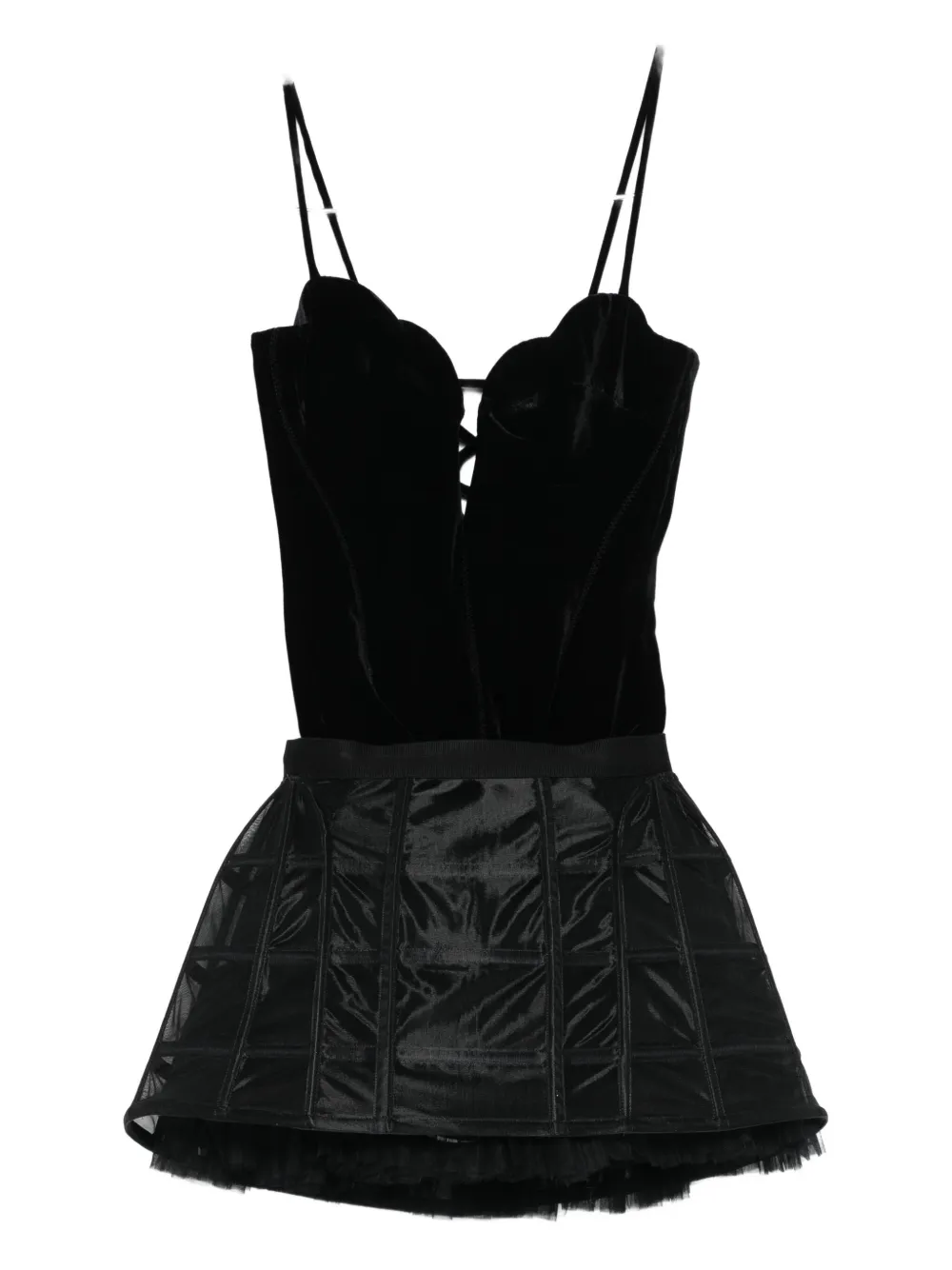 

Платье Kemenamini с панелями Maria Lucia Hohan, черный