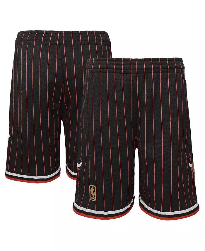 

Шорты Big Boys Black Chicago Bulls Hardwood Classics Swingman Mitchell & Ness