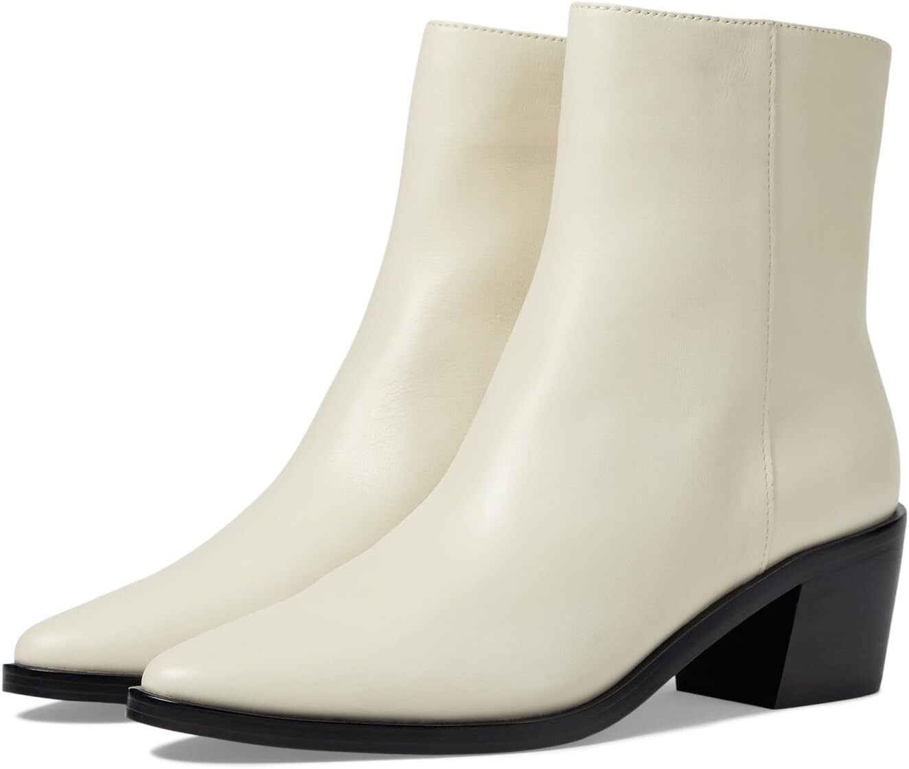 

Ботильоны The Everten Ankle Boot in Leather Madewell, цвет Pale Parchment