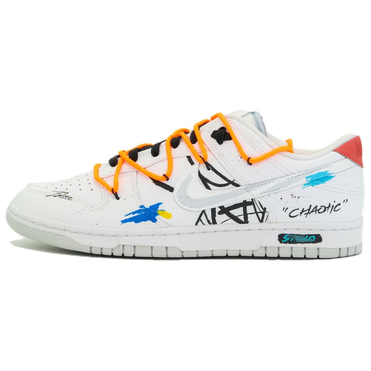 

Кроссовки Nike Dunk Skateboarding Shoes Unisex Low-top White/gray, белый