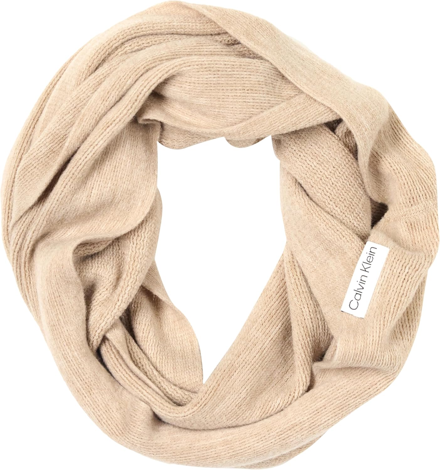 

Акриловый шарф-петля Calvin Klein Infinity, Heathered Almond, Красный, Акриловый шарф-петля Calvin Klein Infinity, Heathered Almond