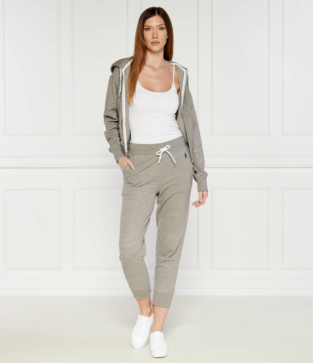 Спортивные брюки POLO RALPH LAUREN Relaxed fit, серый — фото 2