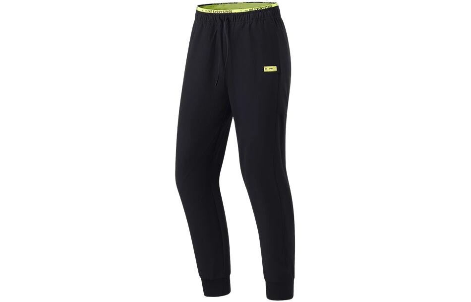 

Трикотажные спортивные штаны Running Collection женские черные Lining