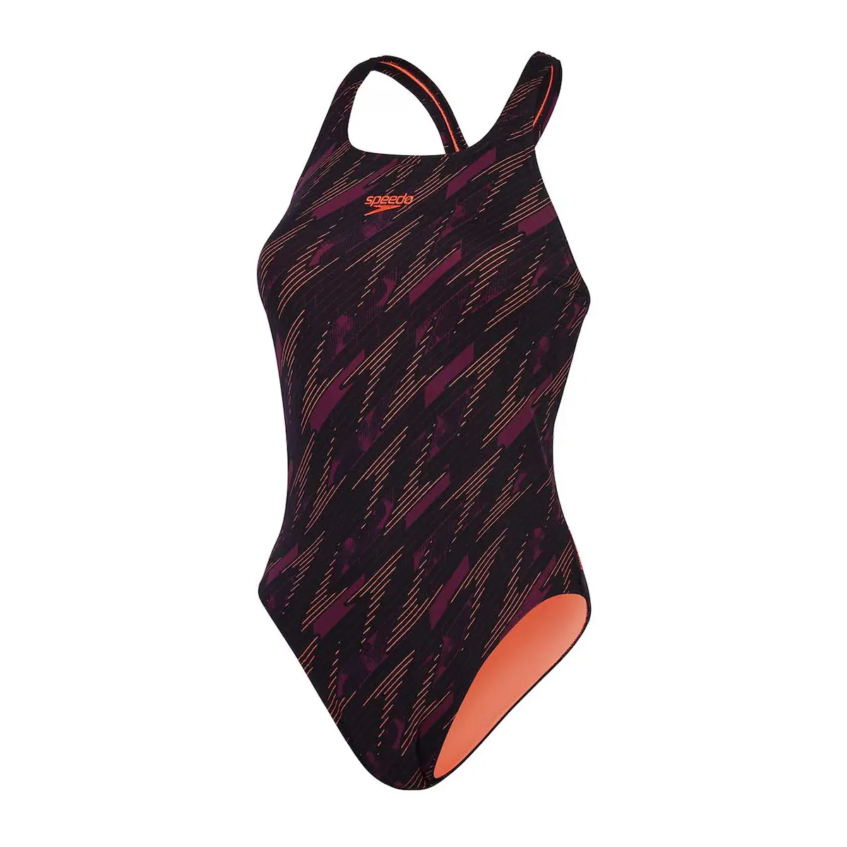 

Женский купальник Speedo HyperBoom Allover Medalist, фиолетовый