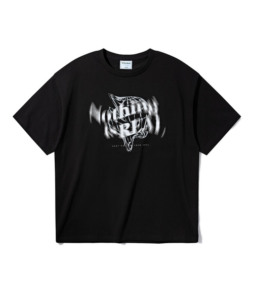 

Футболка с коротким рукавом, принт Verdnt, черная