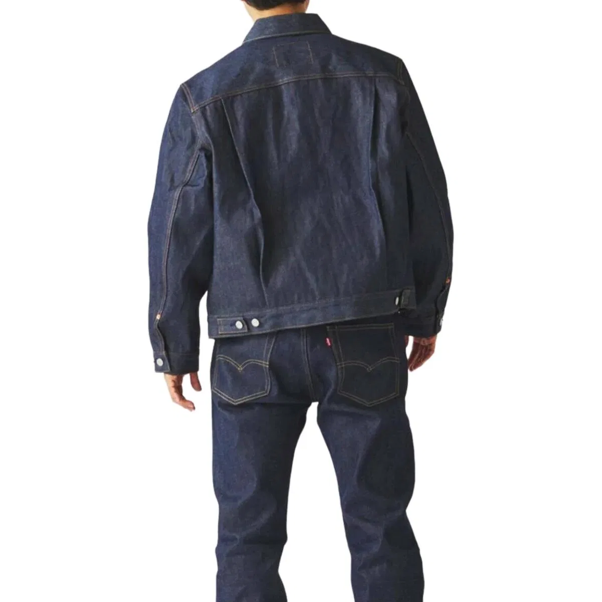 Джинсовая куртка x JOURNAL STANDARD FW25 Men's Levis, Marine Blue — фото 4