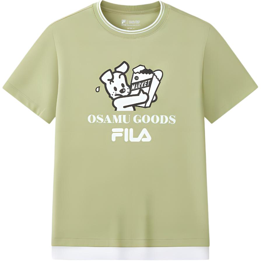 

Футболка cream fruit green FILA KIDS, зеленый