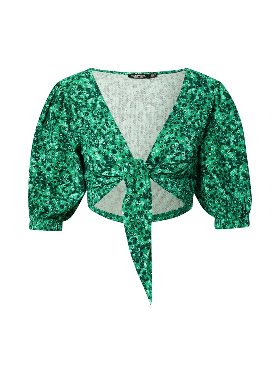 

Блузка Nasty Gal, цвет Green/Mint/Dark green