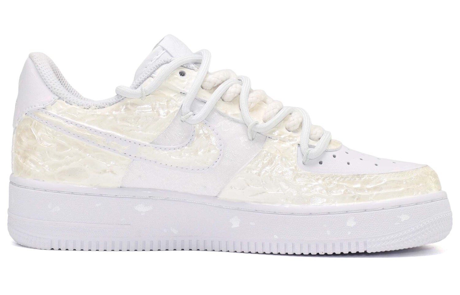 

Кроссовки для скейтбординга Air Force 1 женские с низким верхом, перламутровые Nike