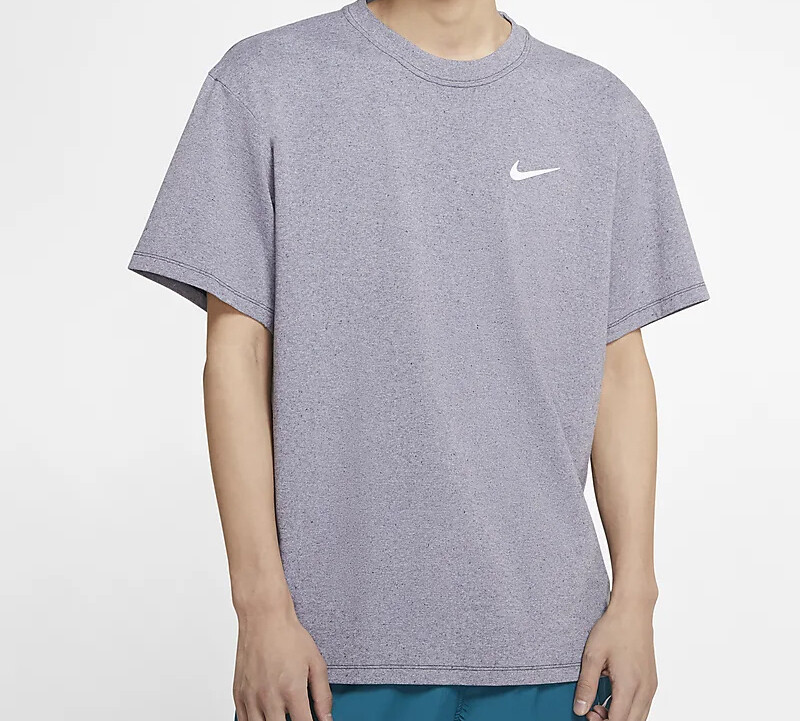 Футболка мужская серебристо-розовая Nike, розовый — фото 2