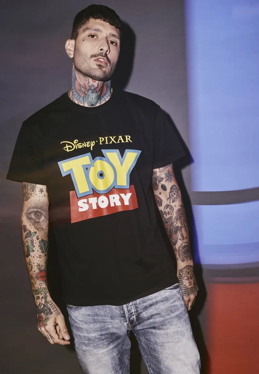 

Рубашка с короткими рукавами Merchcode " Merchcode Men's Toy Story Logo Tee", черный