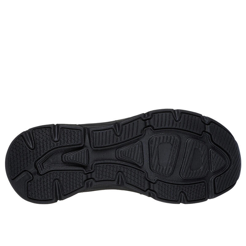 Полуботинки женские Skechers с эффектом памяти, черный — фото 3
