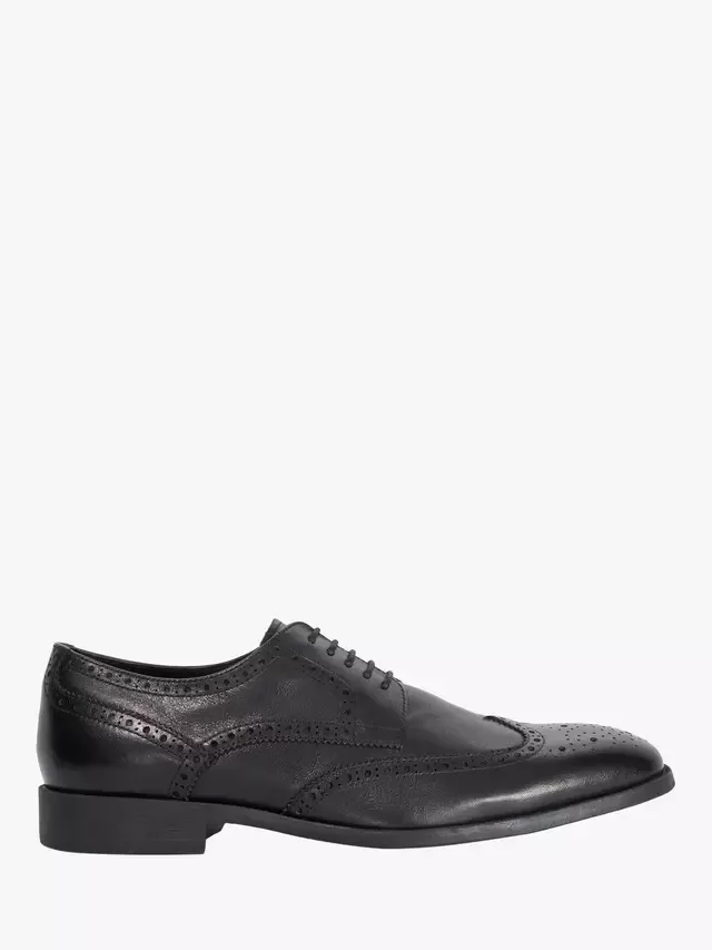 Кожаные броги Sunni с широкой посадкой Dune London, Black