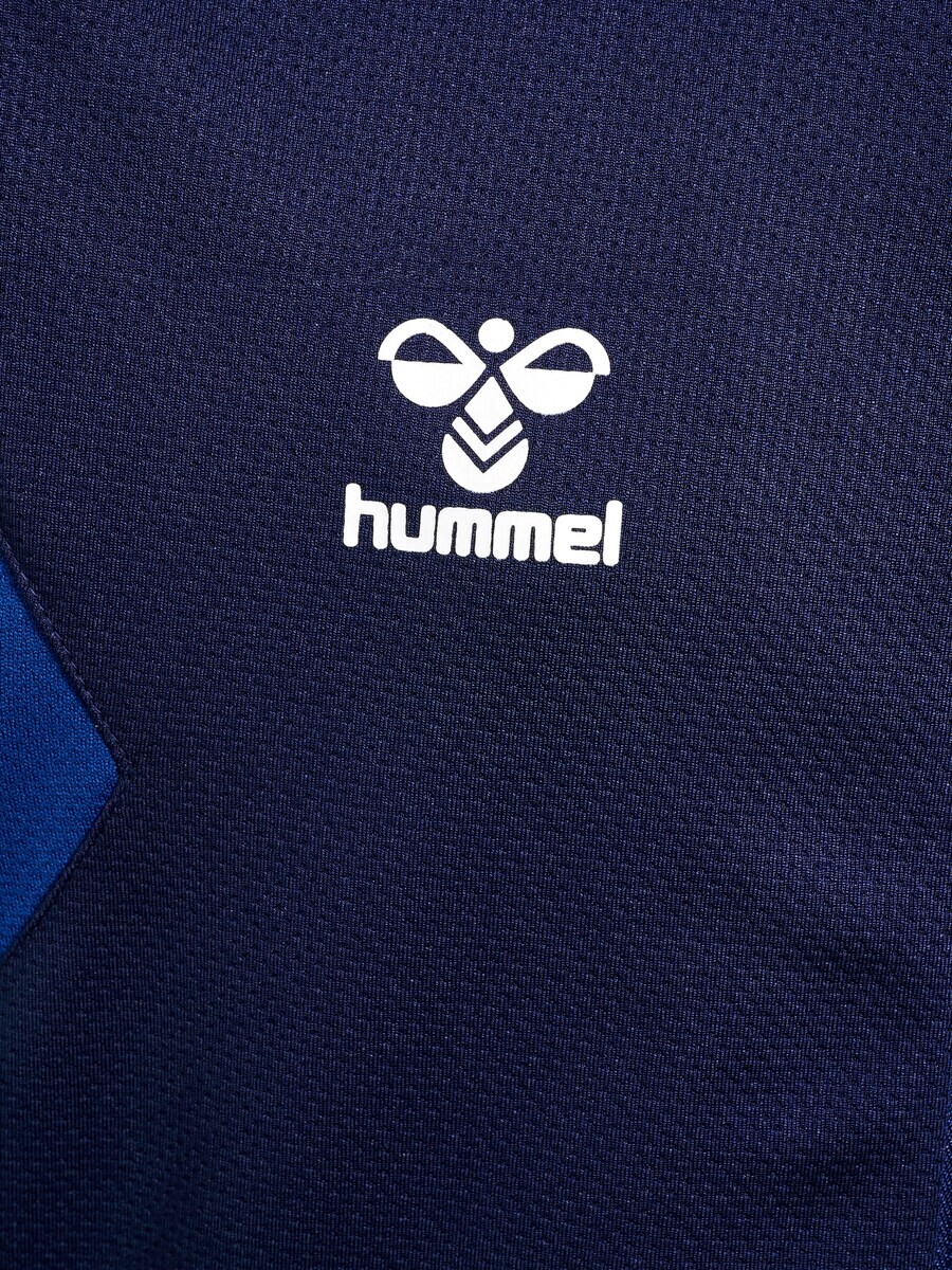 Свитер с капюшоном на молнии Hummel Athletic Zip-Up Hoodie Authentic, цвет blue/marine blue — фото 4