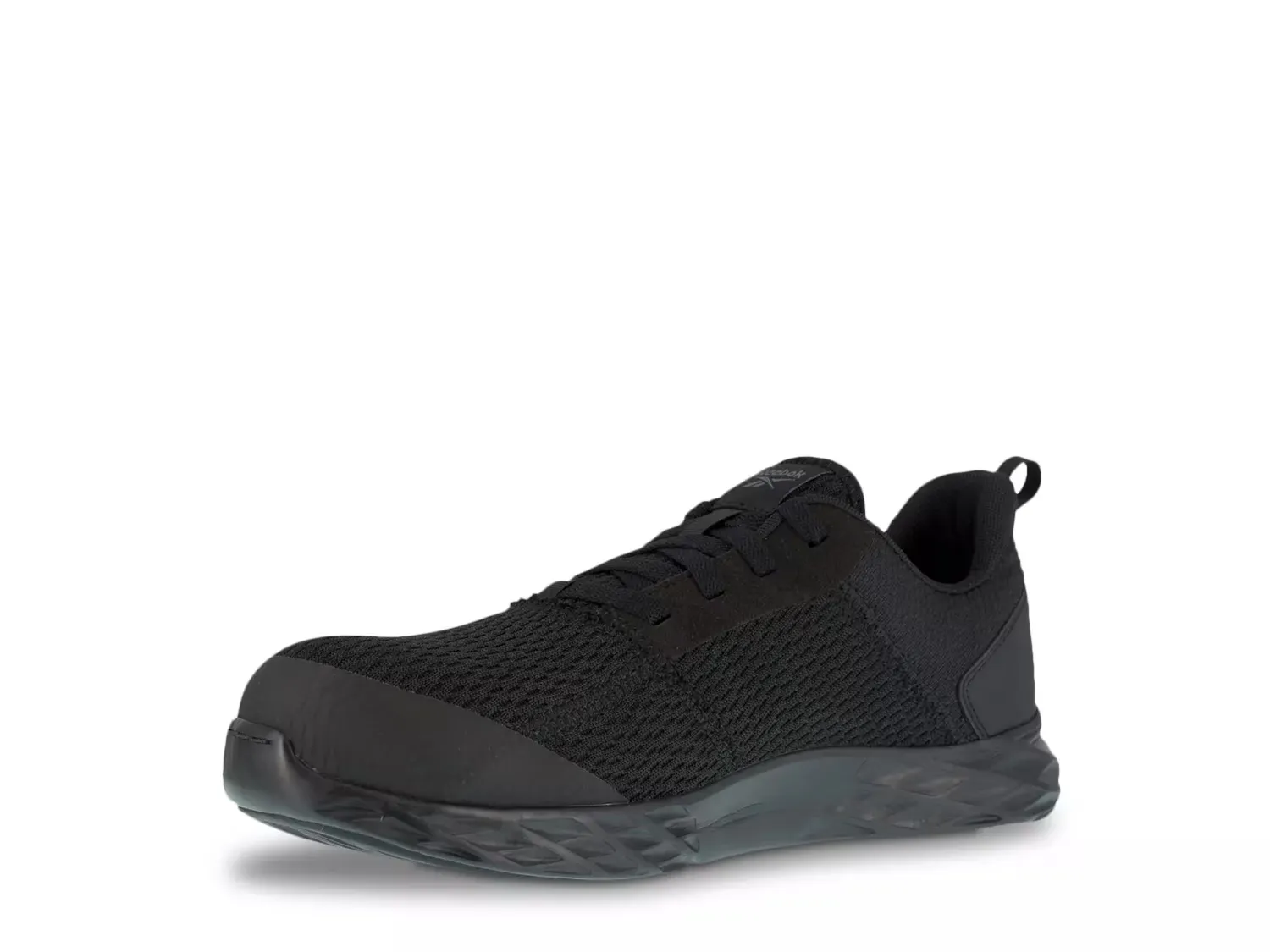 Кроссовки рабочие с композитным носком мужские Reebok Work, Black — фото 4