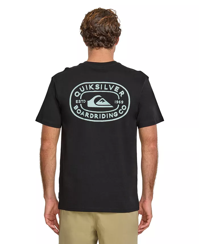 

Мужская футболка с коротким рукавом Western Lock Quiksilver, черный