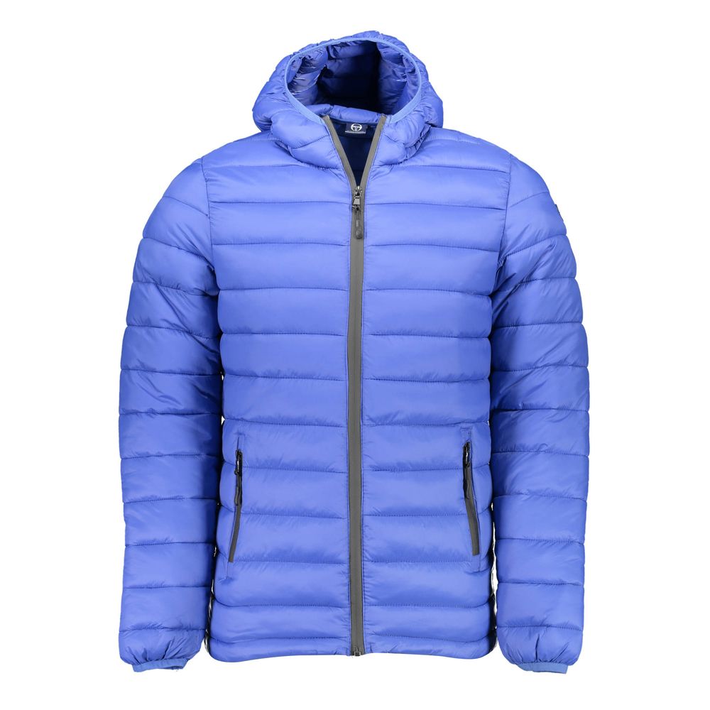 

Синяя куртка из полиэстера Sergio Tacchini, синий
