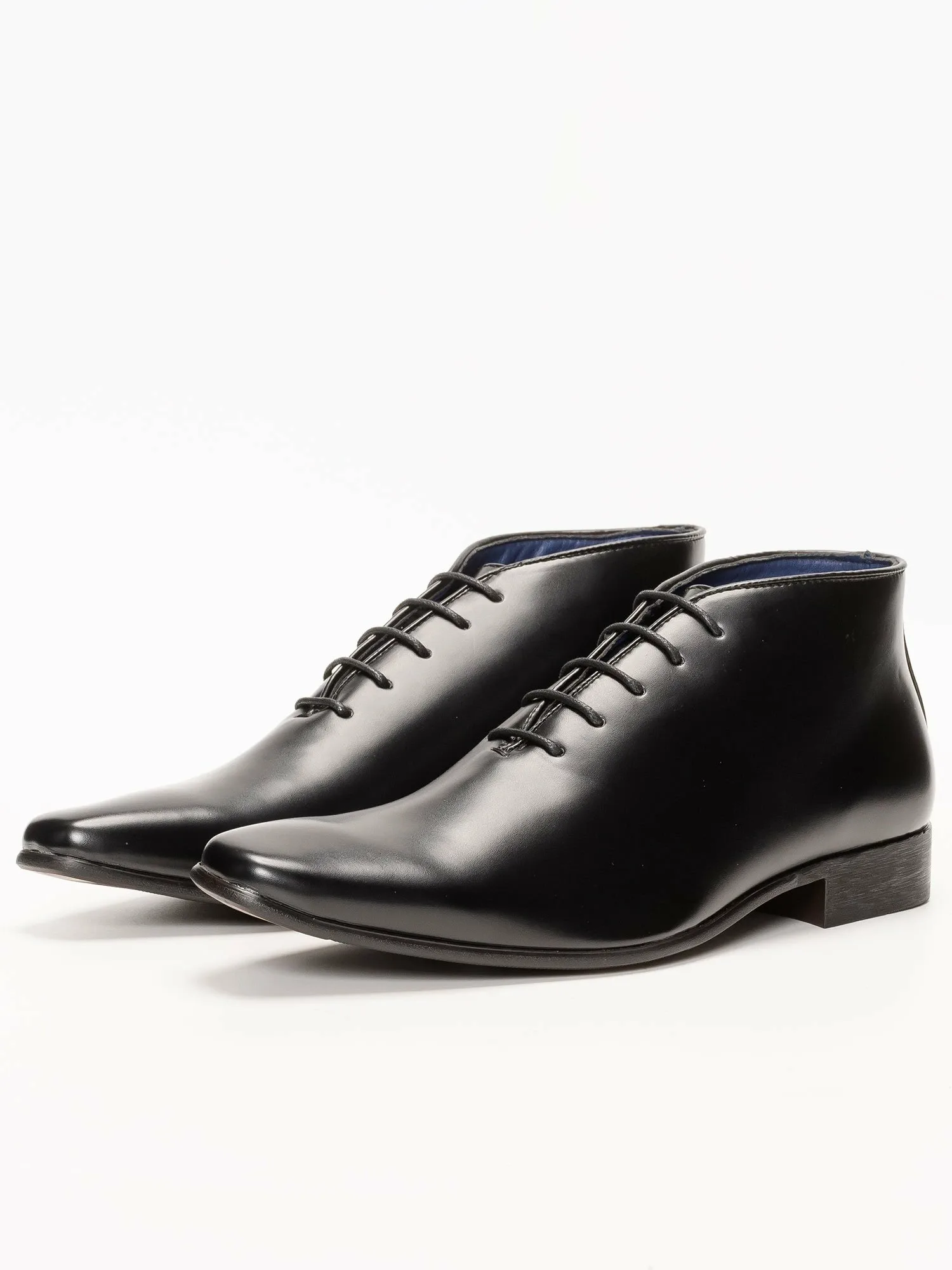 MM/ONE Цельнокроеные короткие сапоги / Деловые, Black