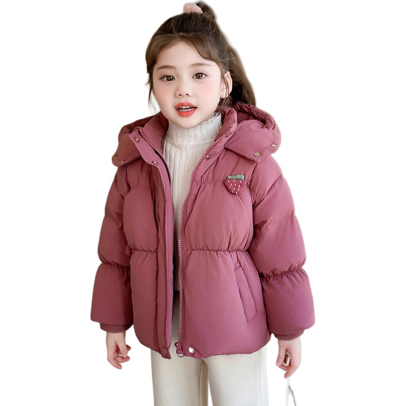 

Пуховая куртка для детей от 3 до 7 лет Disney, темный розовый