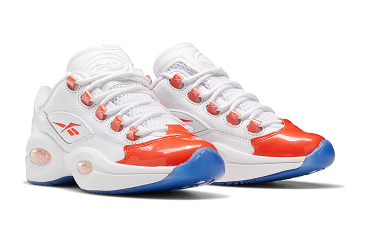 Кроссовки Reebok Question Patent Low J 'Vivid Orange' FY2344, белый — фото 3