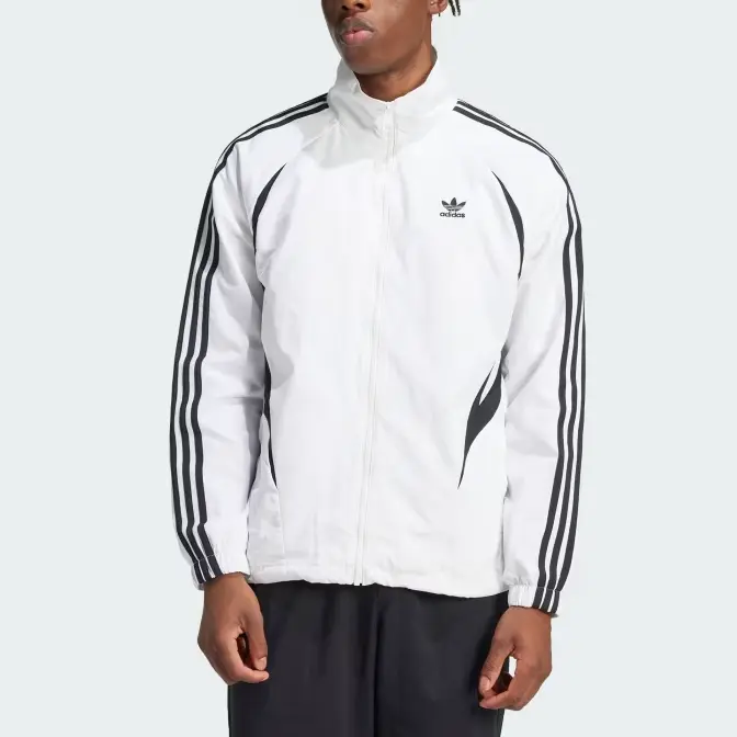 Куртка с логотипом Adidas Archive 3-Stripes Adidas Originals, белый — фото 2