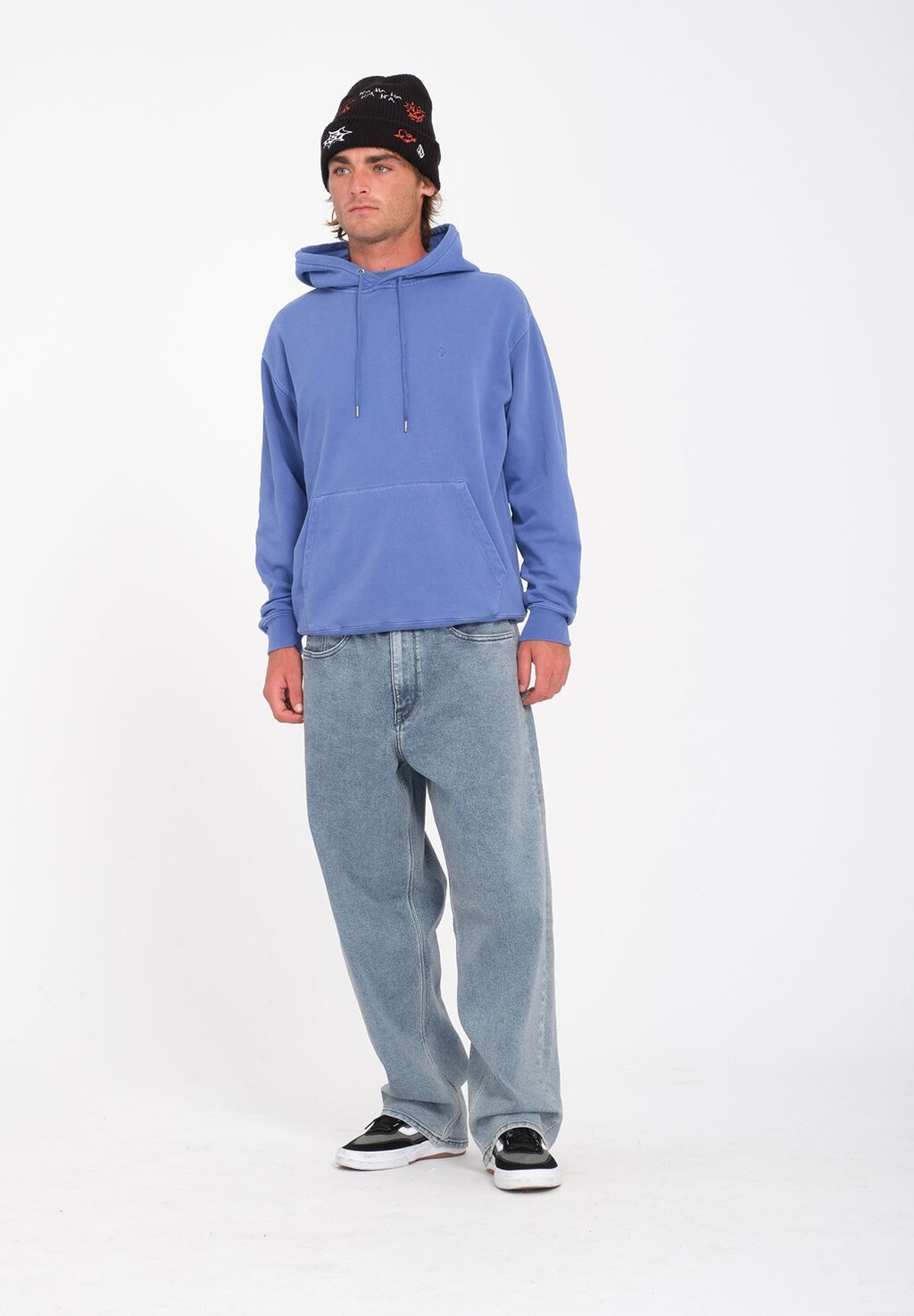 

Толстовка с капюшоном SINGLE STONE Volcom, синий