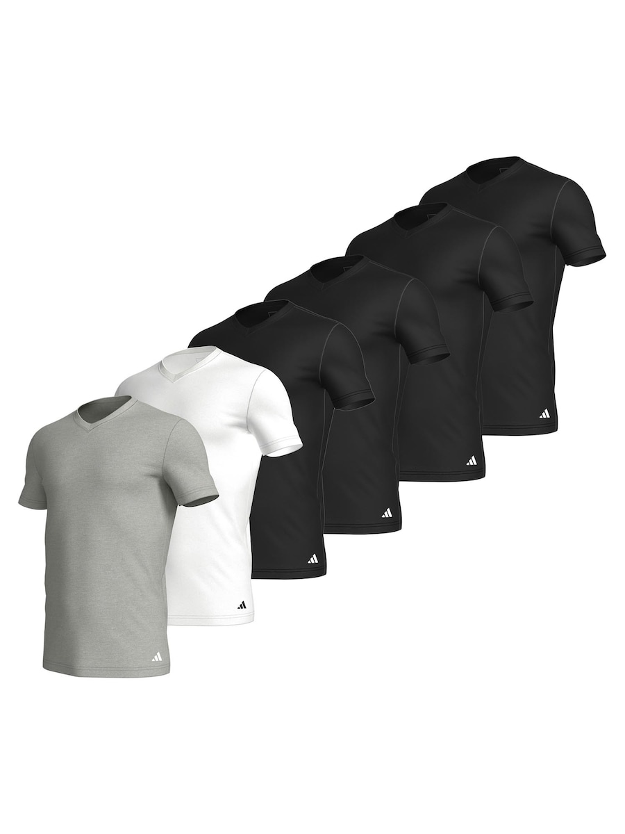 Нижняя рубашка ADIDAS SPORTSWEAR Active Core Cotton, серый — фото 4