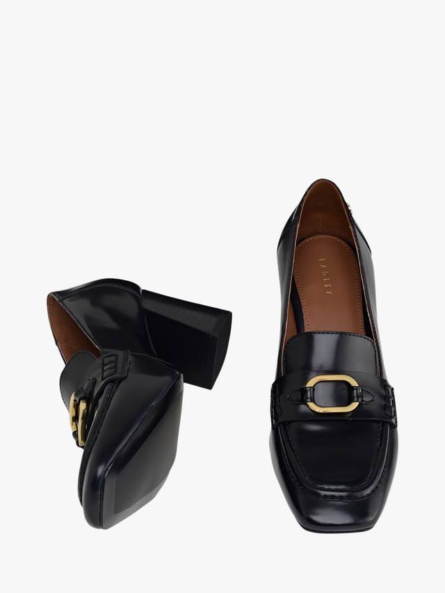Stockton Mews лоферы на квадратном каблуке с кожаной отделкой Radley, Black — фото 3