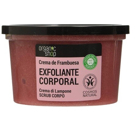 

Скраб для тела «Малиновый крем», Organic Shop