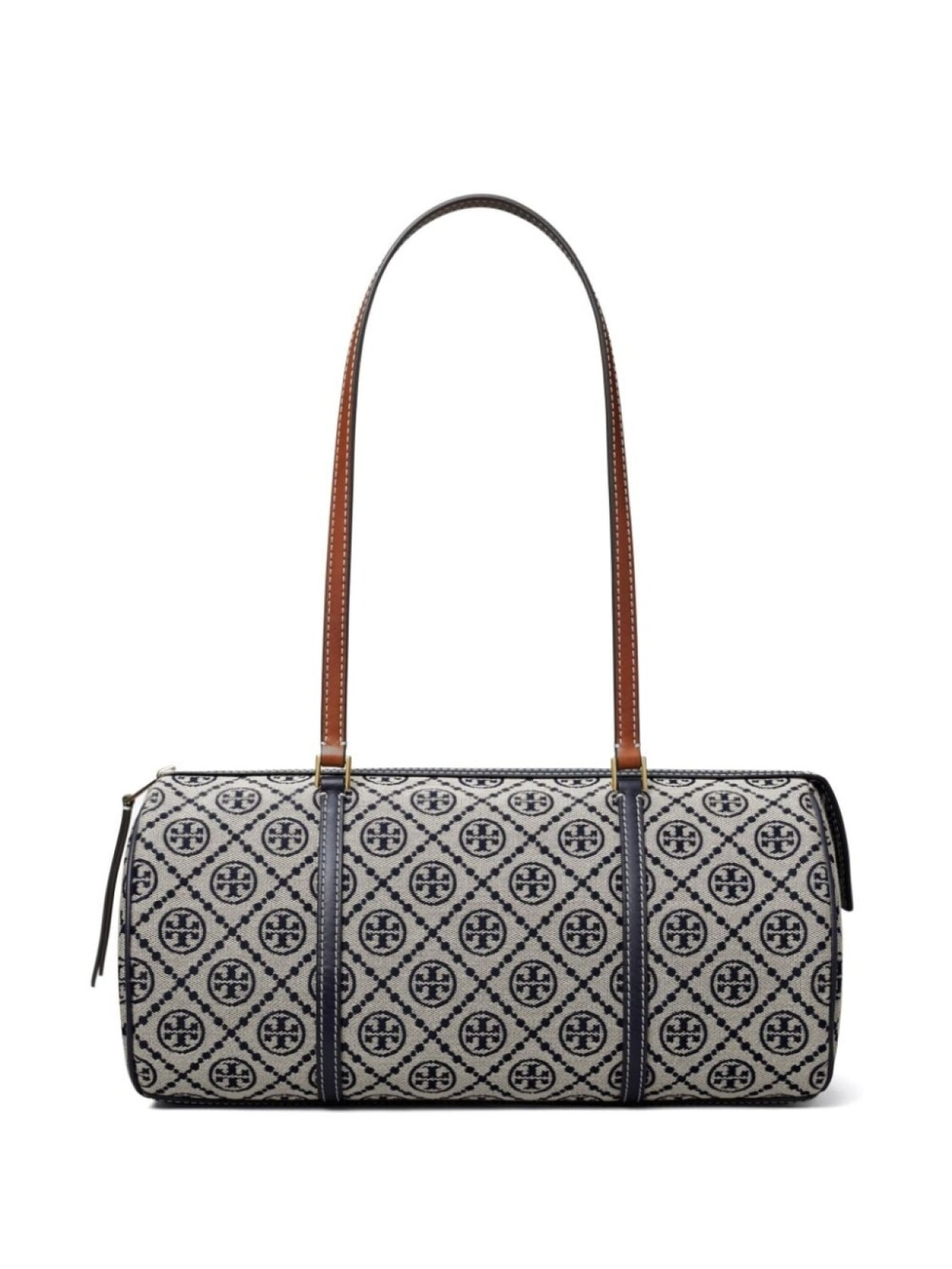 

Tory Burch сумка-бочка с монограммой T, нейтральный цвет