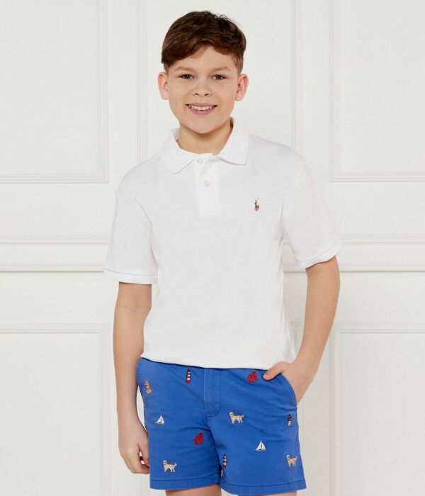 

Рубашка поло Regular fit Polo Ralph Lauren, белый