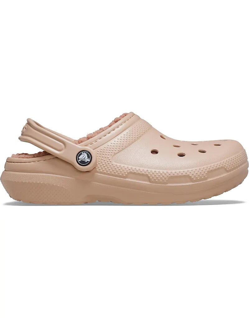 Сабо Crocs Classic с подкладкой розового цвета