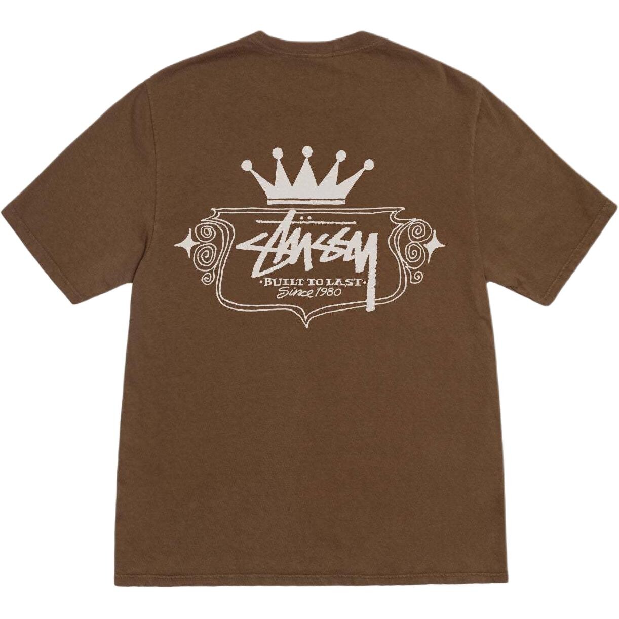 

Футболка летней коллекции 2024 года унисекс Stussy, коричневый