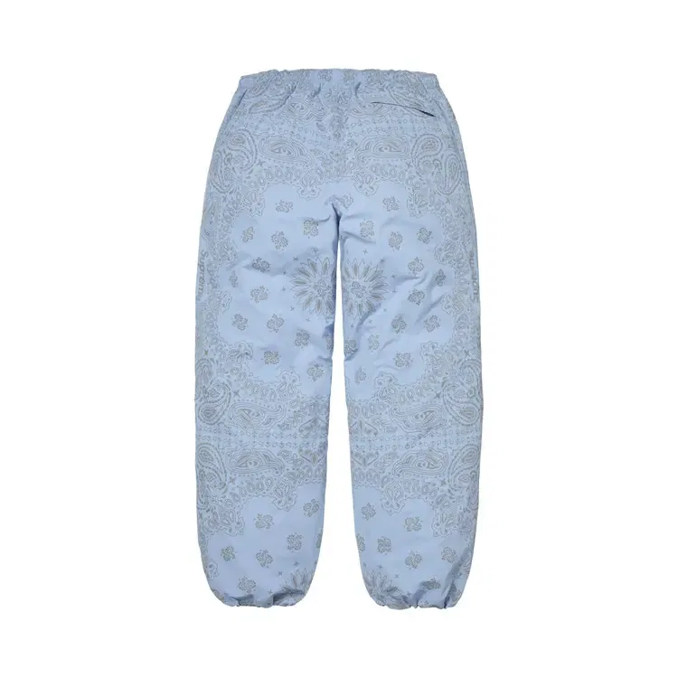 Спортивные брюки Supreme Reflective Bandana Track Pant, синий — фото 2