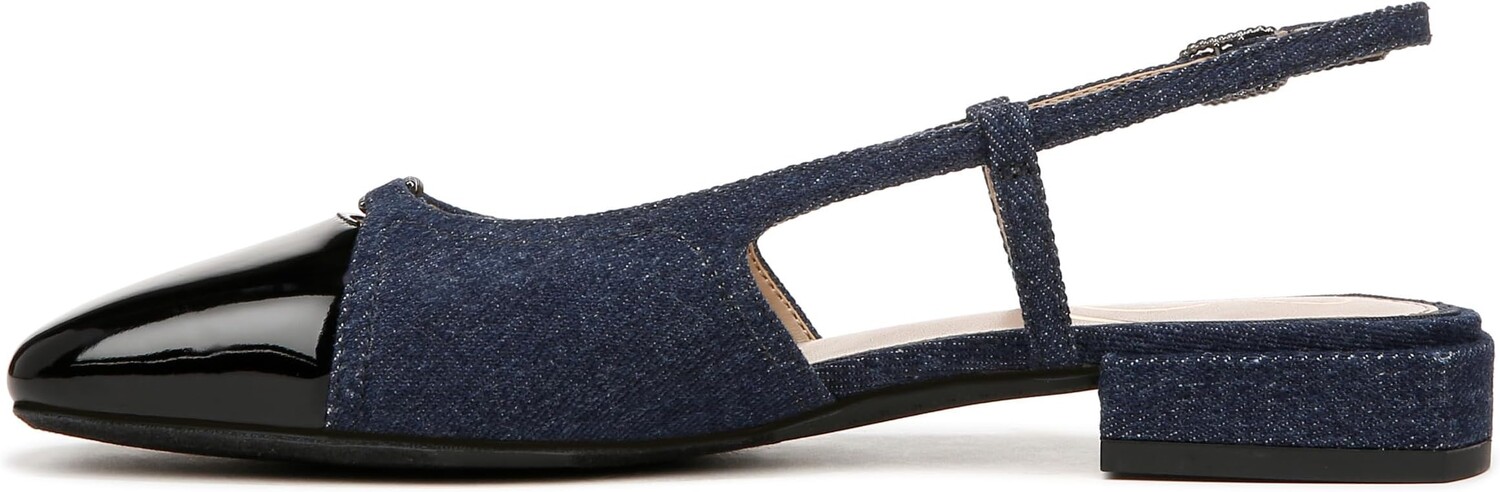 Туфли на плоской подошве Sam Edelman Kara 2, цвет Hudson Navy/Black — фото 4