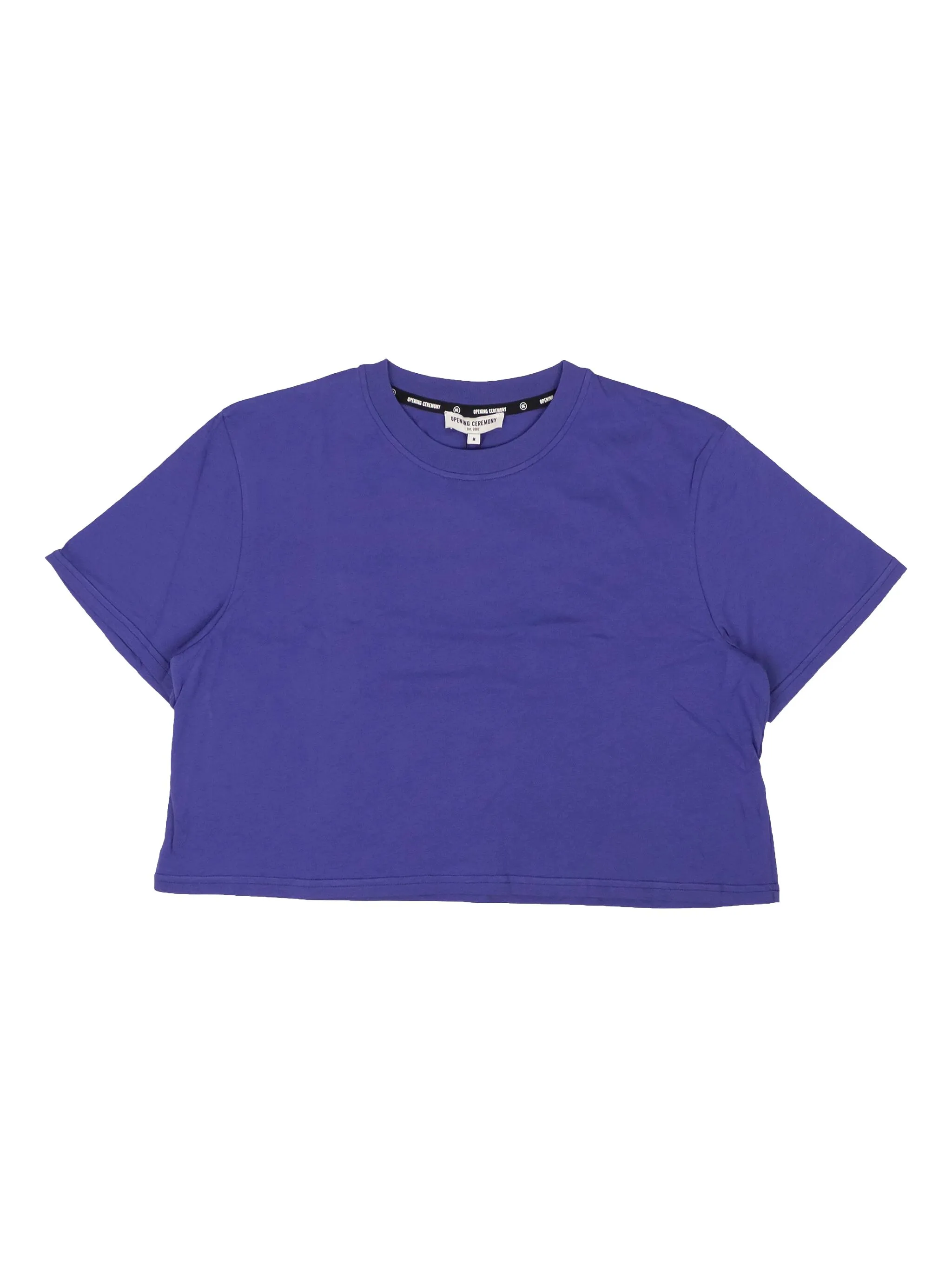 

Укороченная футболка Opening Ceremony, фиолетовый
