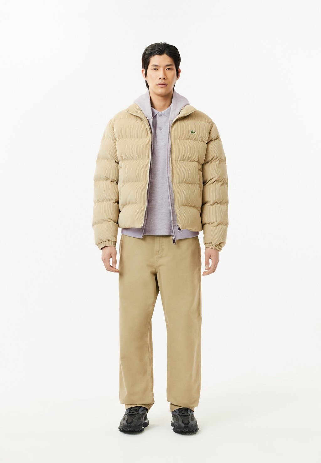 

Поло Lacoste, цвет Gris Chine Cca