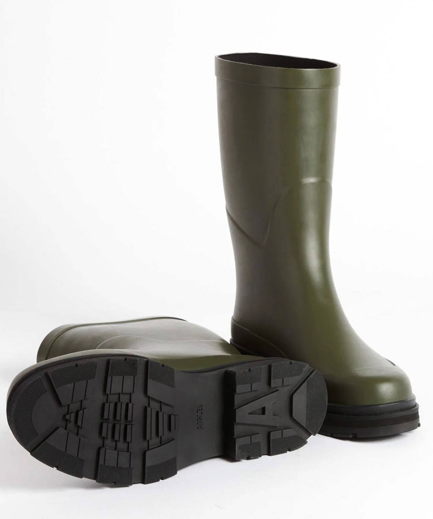 Мужские резиновые сапоги AIGLE Midlane, зелёные