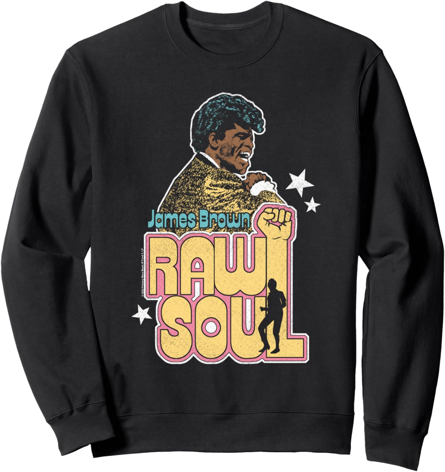 

Толстовка James Brown Raw Soul Popfunk, черный