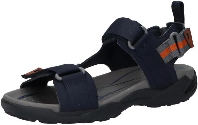 Спортивные сандалии Geox Boys' U Terreno + Grip B, Navy — фото 3