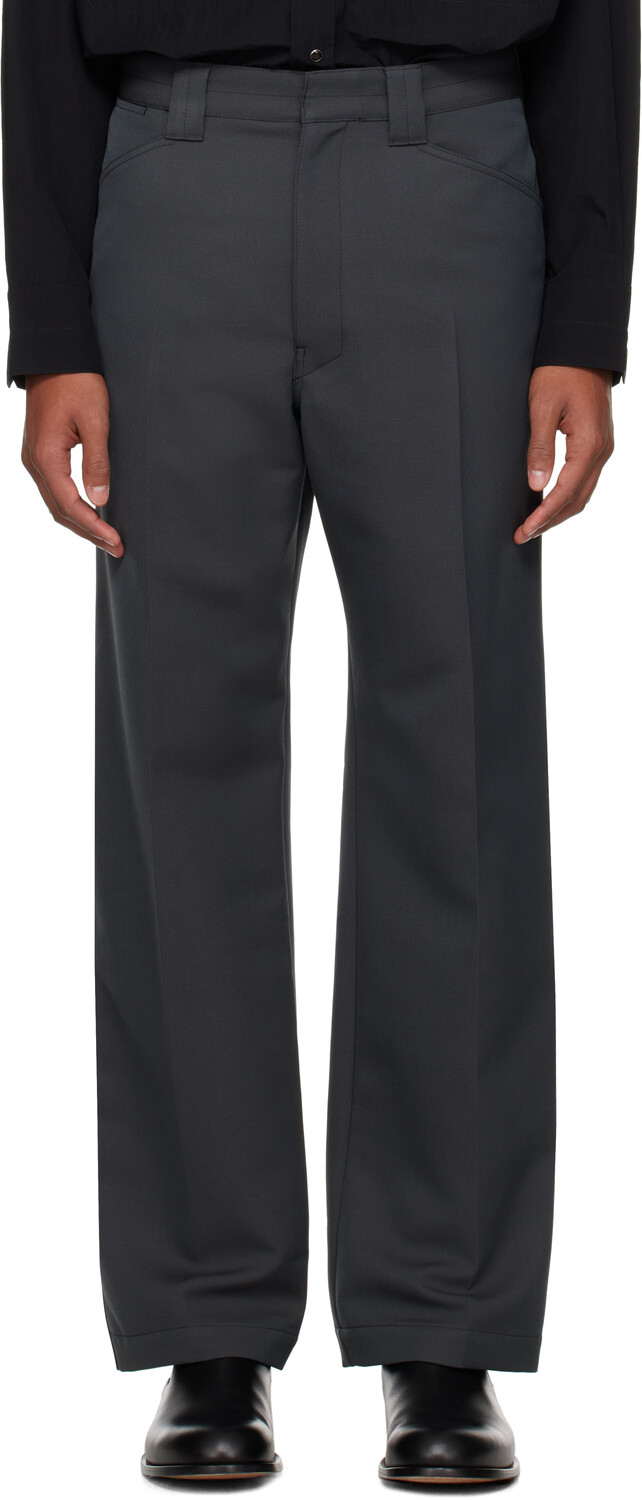 

Серые прямые брюки LEMAIRE