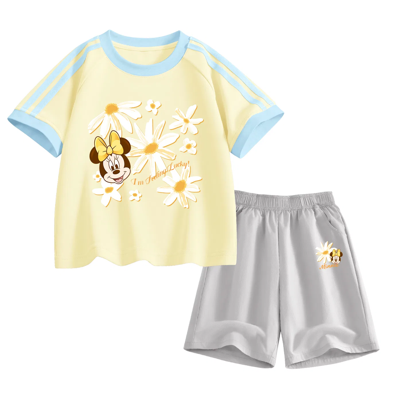 Детский спортивный костюм Disney Kids Casual Sportswear серо-желтый