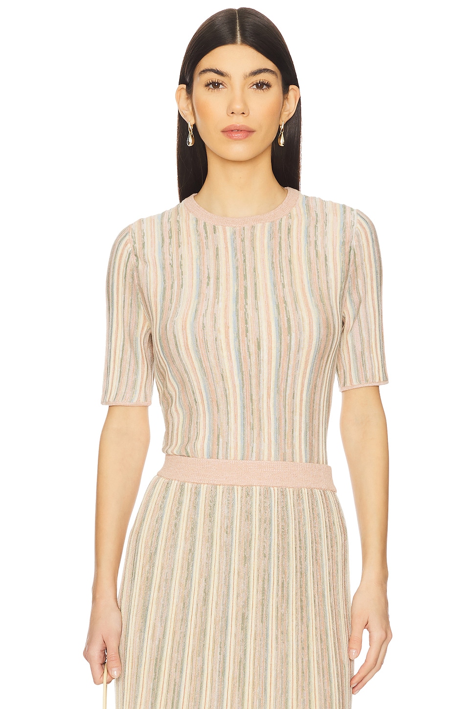 

Футболка "Illuminate mouline" Zimmermann, multi stripe