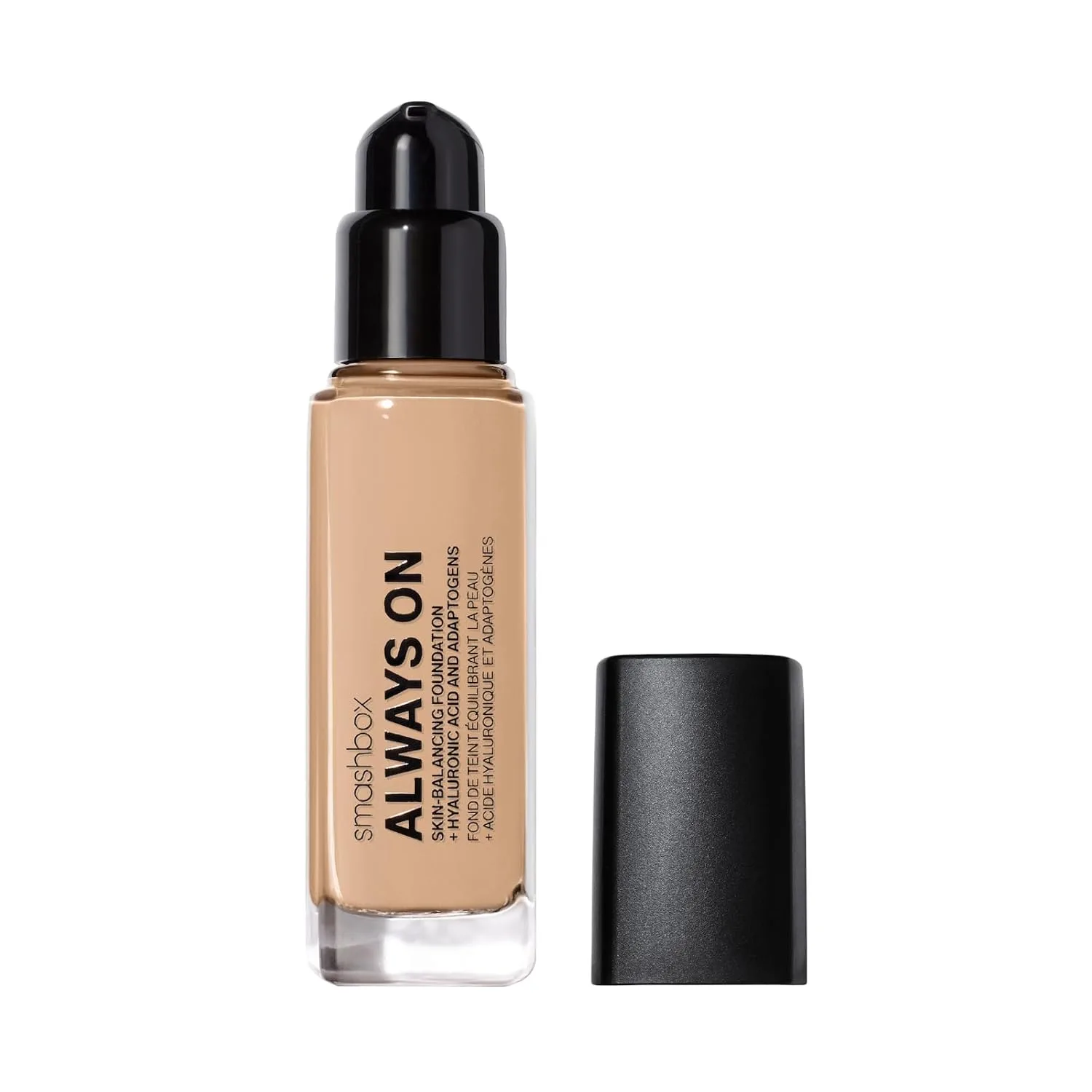 Тональный крем Smashbox Always On Skin-Balancing Foundation | Среднее и плотное покрытие | Гиалуроновая кислота, создающая естественный, «второй слой» макияжа, 30 мл, 11 - L20N (Level-Two Light with a Neutral Undertone)
